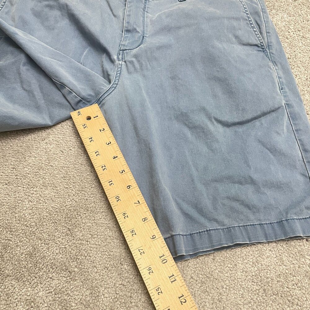 Tommy Bahama Chino Shorts Mens 36 Blue Pockets Cotton Blend Casual Outdoor 38x10 - Picture 7 of 13